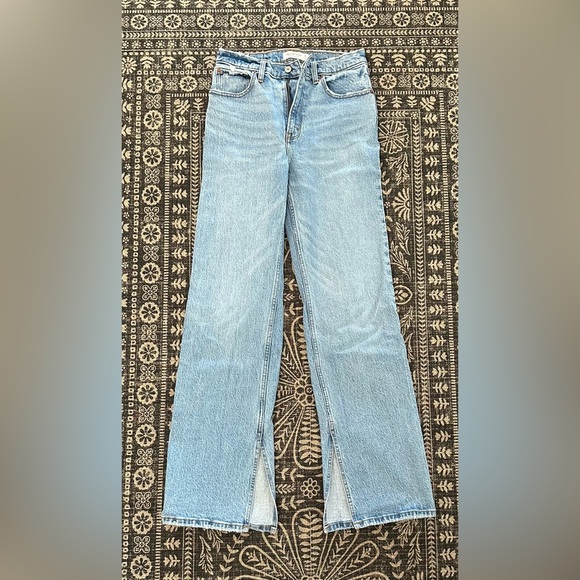 Abercrombie & Fitch The ‘90s Relaxed Jean High Rise - Size 27 Long - Picture 1 of 3